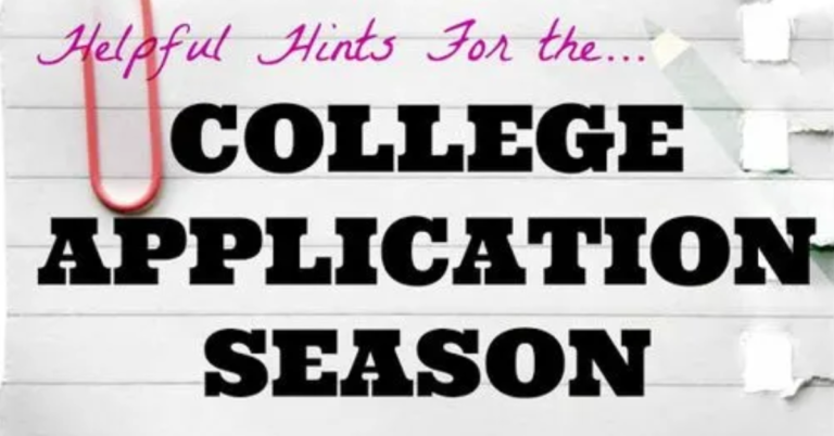 University Application Tips